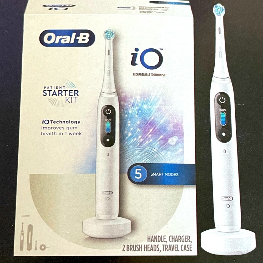 Oral-B iO Series 8 Electric Toothbrush.  New in factory sealed box.